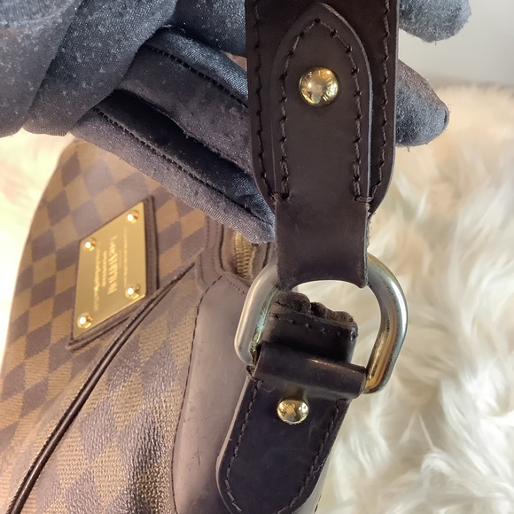 🛍️SOLD ON E..Y🛍️❤️🔥LOUIS VUITTON DAMIER EBENE THAMES PM❤️🔥 - Picture 12 of 14